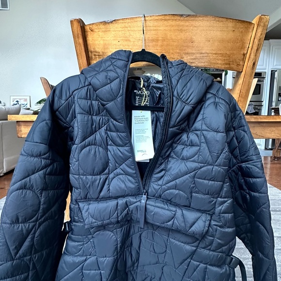 NWT M H&M Oversized Quilted Anorak with Thermolite - Picture 3 of 3